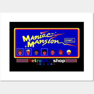 Maniac Mansion Posters and Art